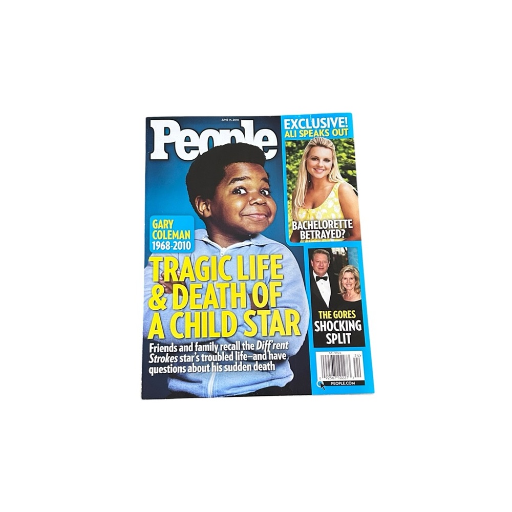 People Magazine June 14 2010 Gary Coleman Death Tribute Issue Celeb Pop Culture